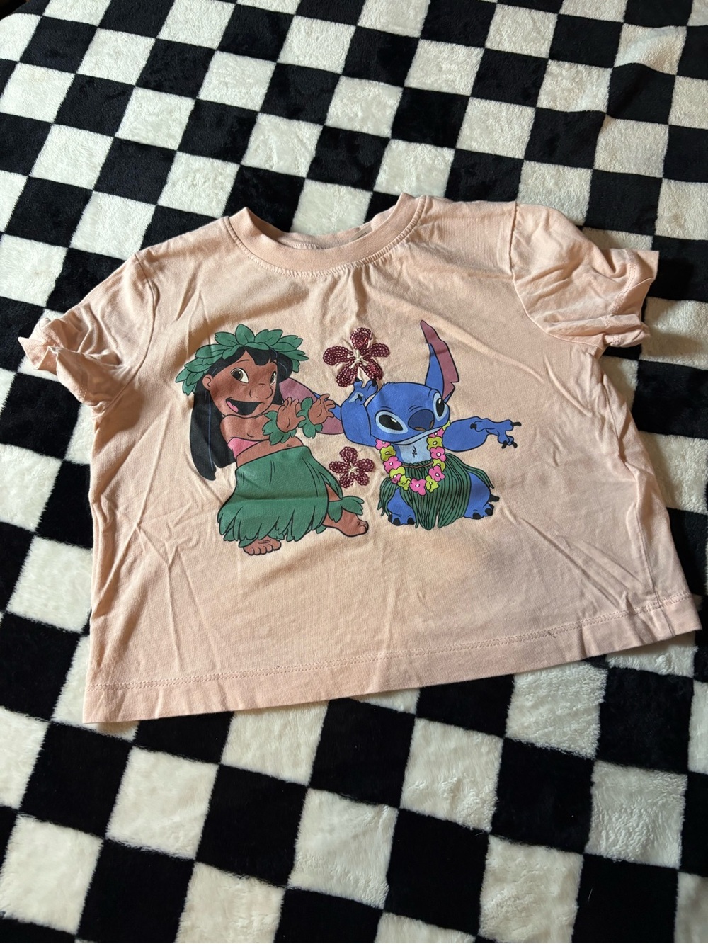 Size 4t Disney stitch shirt